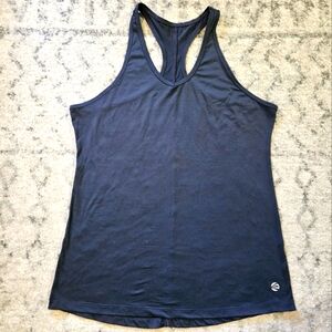 Jillian Michael's Impact Work Out Tank Top Size L Charcoal Gray